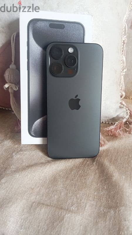 Iphone 15 Pro Max 256G 91% Battery with Box & Cable لسه في الضمان 4