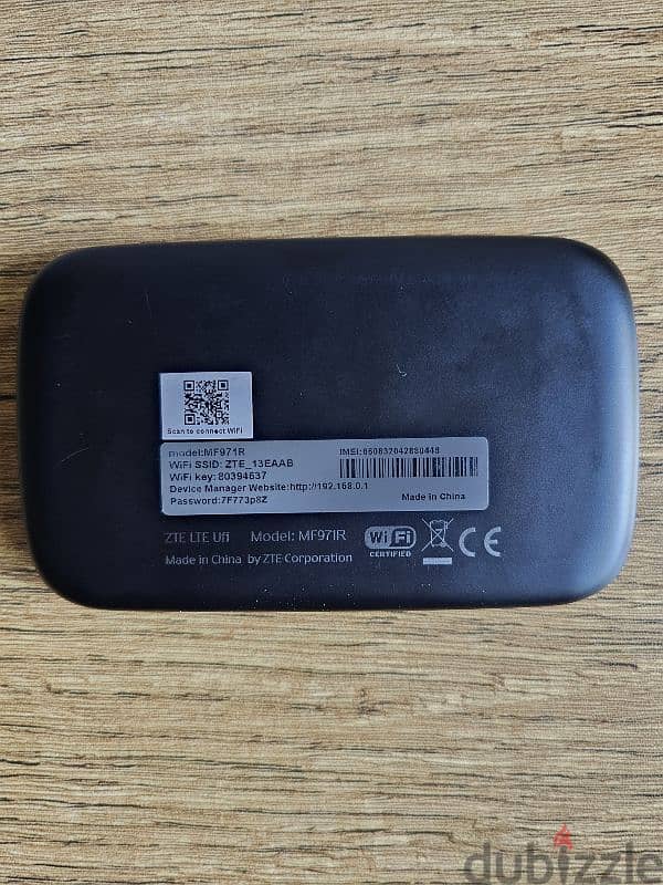 MiFi ZTE MF971R 1