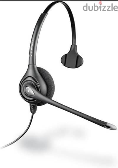 سماعة كول سنتر Plantronics اصلية وعازلة للضوضاء