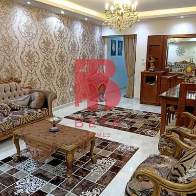 Apartment for sale, area of ​​​​120 square meters, ultra super luxury finishing, in Al-Zahraa, Nasr City, Al-Ahaly Buildings