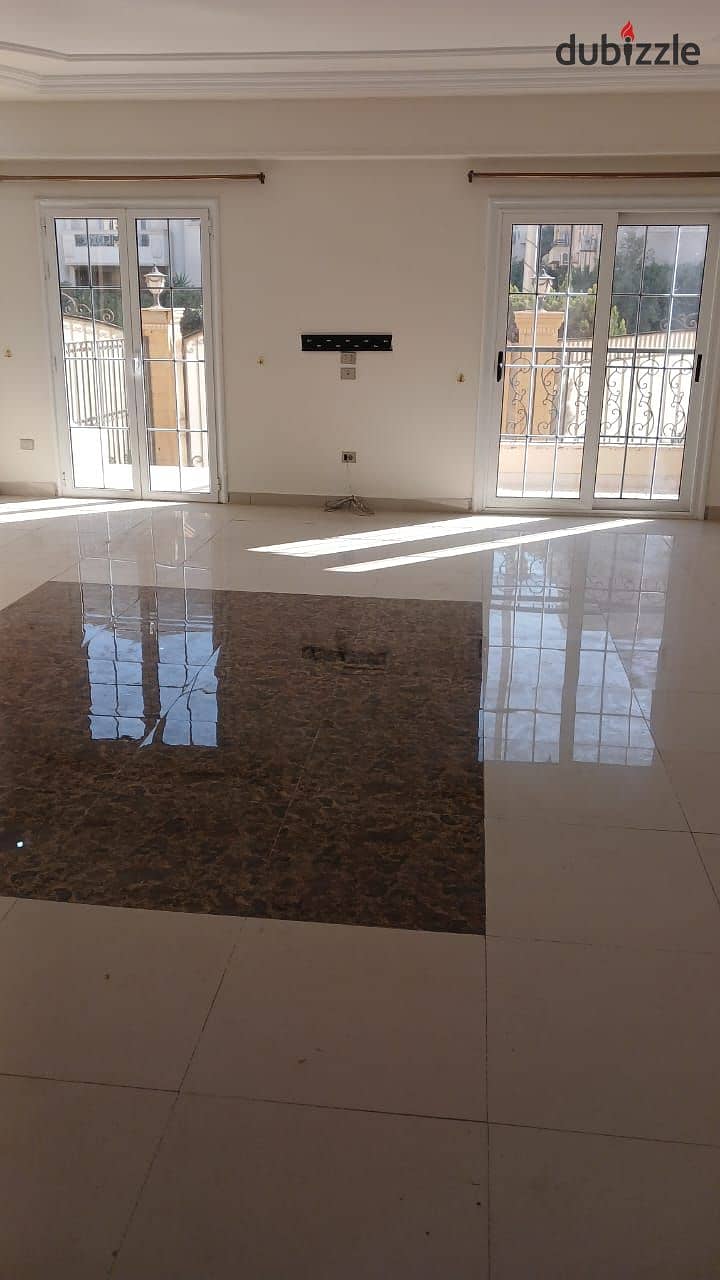 Semi furnished duplex 450m for rent in Diplomats Fifth Settlement new cairo 0