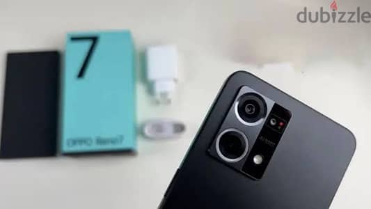 Oppo Reno 7 Pro 256giga بجميع مشتملاته  رينو ٧ بحالة الجديد