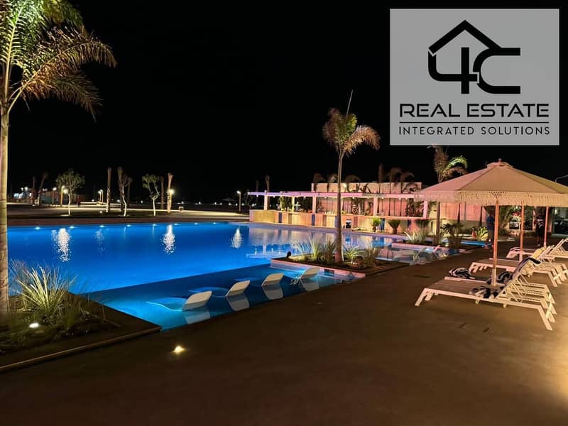 Chalet 100m for sale with the lowest down payment prime location with installments in Seashore Hyde Park North Coast Ras El Hekma 0