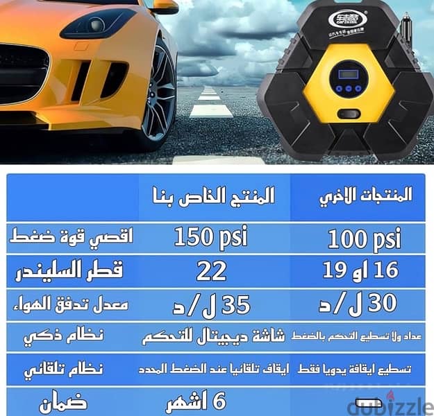 كمبريسور مجيل 12V 2