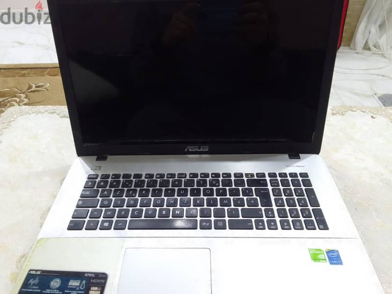 لابتوب ASUS X751LN - معالج Intel Core i7 - 12GB RAM - SSD 250GB 3