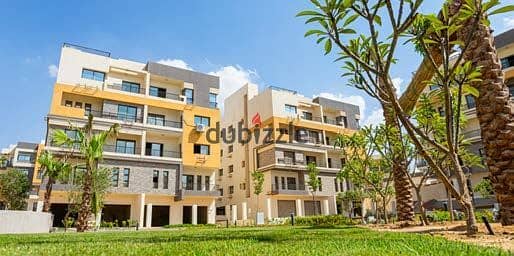 Ground floor apartment in garden for sale in Talah October Compound