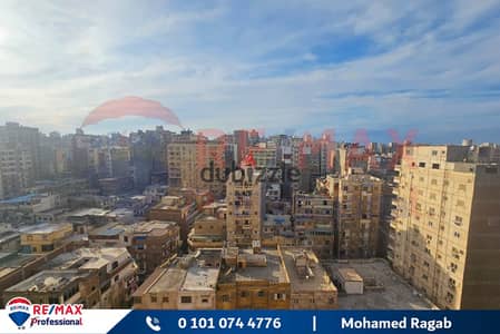 Apartment for rent furnished 220 m Smouha (Fawzy Moaz main street) -Fully air-conditioned