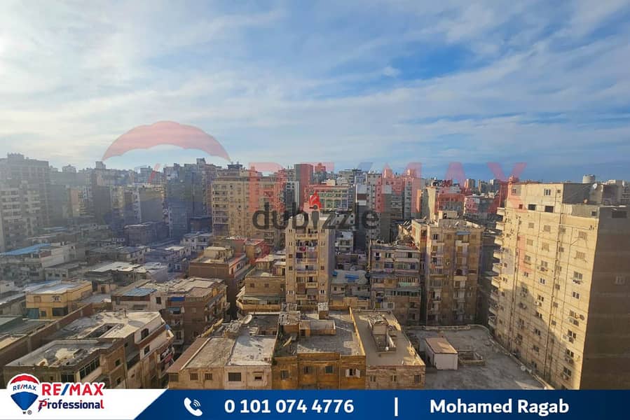 Apartment for rent furnished 220 m Smouha (Fawzy Moaz main street) -Fully air-conditioned 0