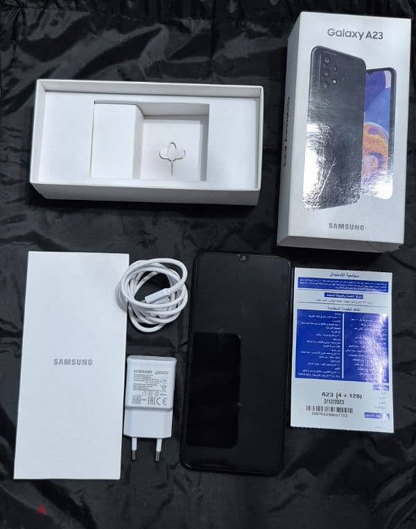 Samsung A23 بحالة كسر زيرو 4