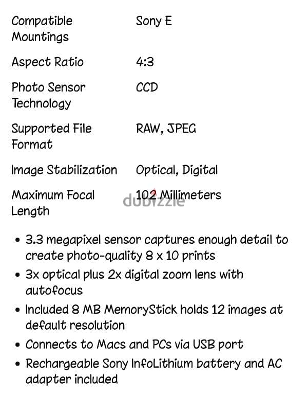 Sony Dsc S70 5