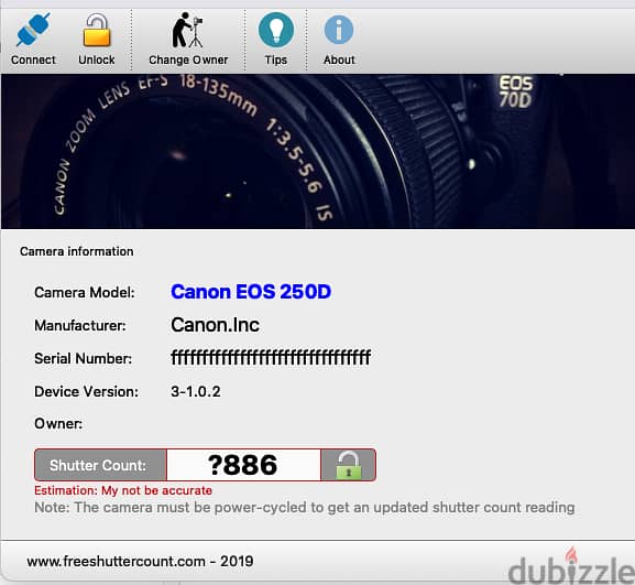 canon 250D 3