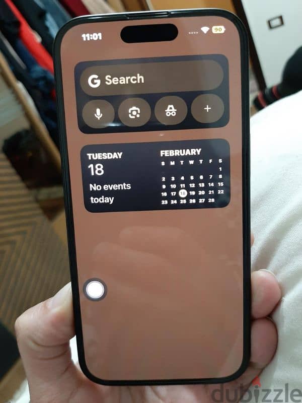 iphone 15 black 128 . like new 5