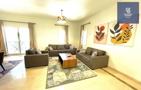 Apartment Very Prime Location Fully Furnished For Rent At Compound Mivida New Cairo                .