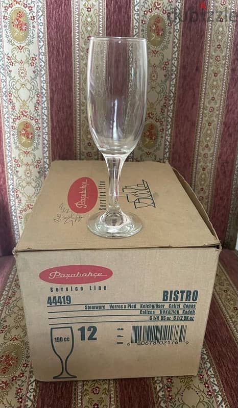 Paşabahçe 44419 Bistro Glass 12-piece 1