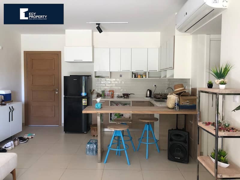 Lowest Price!! In Marina Marassi Furnished Chalet 2BD For Sale Without Over price Directly From Owner In -North Coast. (Buy Now!!!) 0