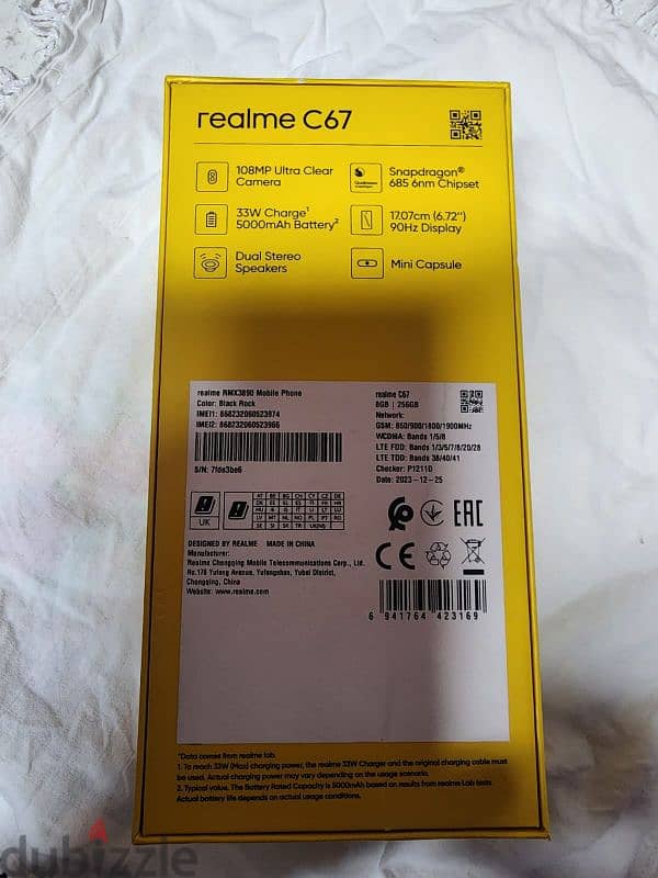 realme c67 for sale 3