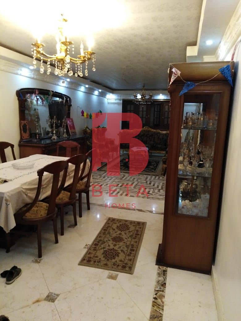 Apartment for sale, super luxurious finishing  An area of ​​155 square meters in Zahraa Nasr City, Al-Ahaly Buildings 0