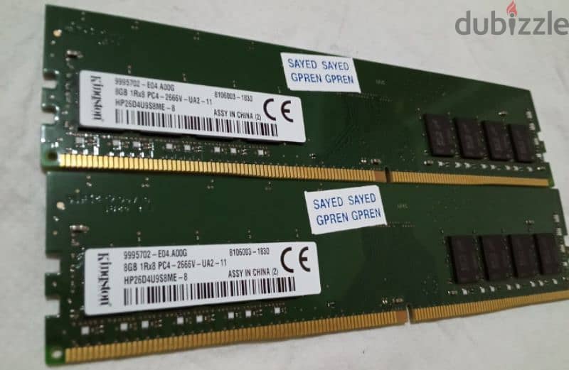 DDR4 & DDR3 RAM USED 11