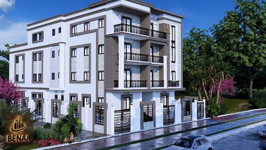 Apartment for sale in installments in Shorouk City, in the second district, east, on Al-Shabab Road, next to Dar Misr and the Mosque of the Rightly-Gu