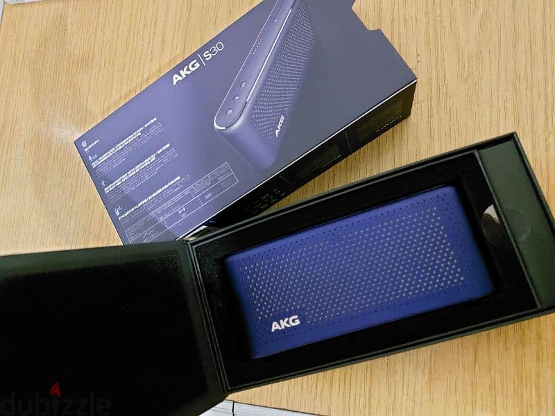 AKG S30 All in One Travel Bluetooth Wireless Speaker - Blue 1