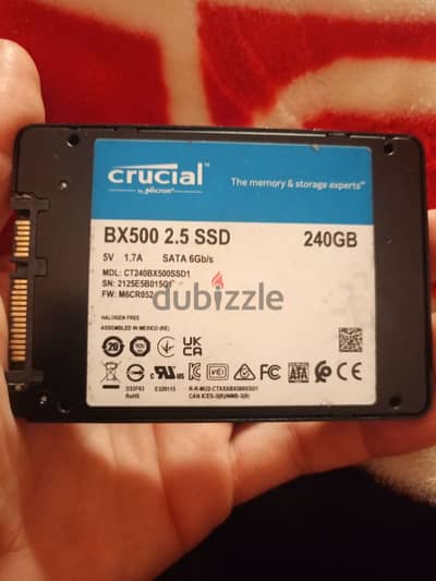 bx500 2.5 ssd 240GB