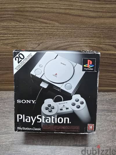 Sony PlayStation Classic Mini PS1 Console 20 Games CIB