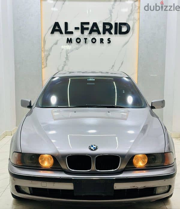 السياره الملكيهBMW 523i 1998 بحالة الزيرو فبريكا بالكامل 0