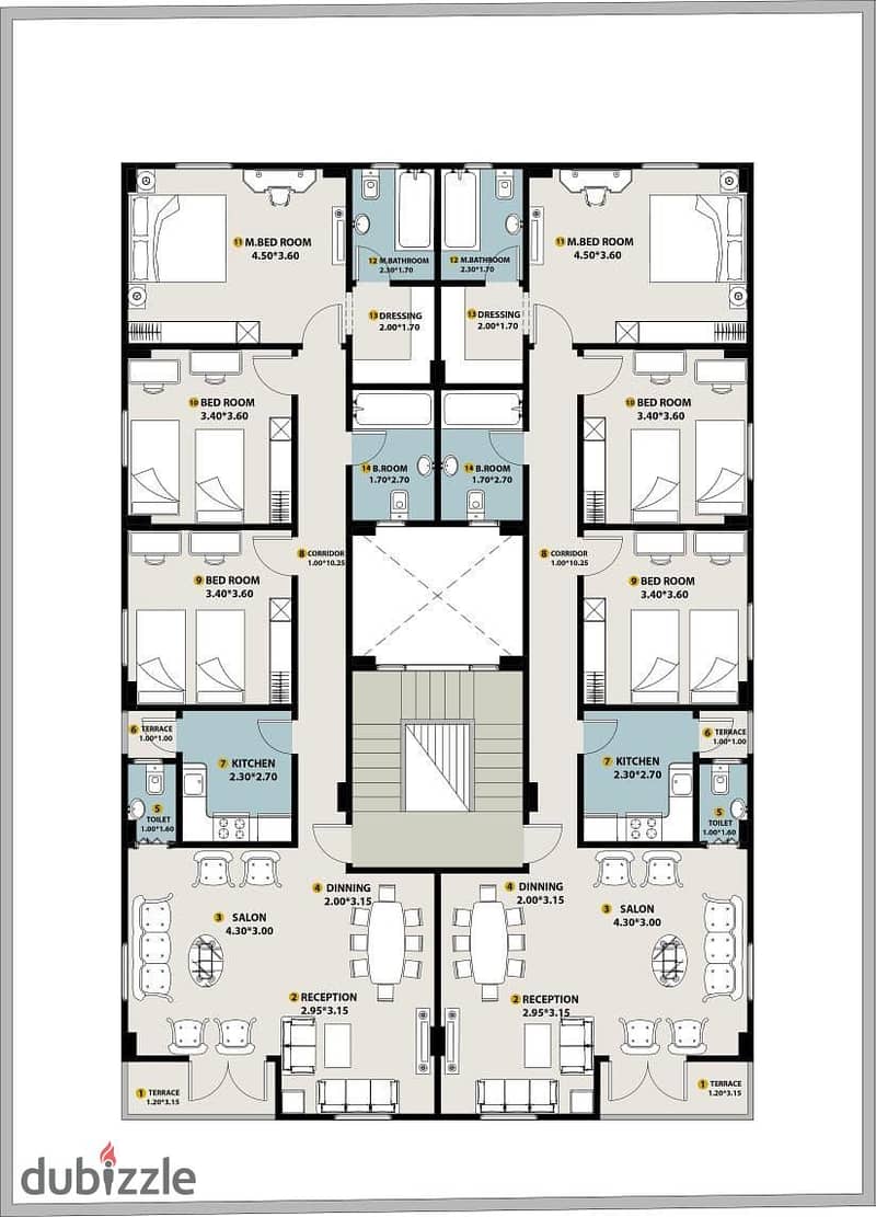 Apartment for sale in New Narges, prime location, immediate delivery and installments, in the heart of the Fifth Settlement 0