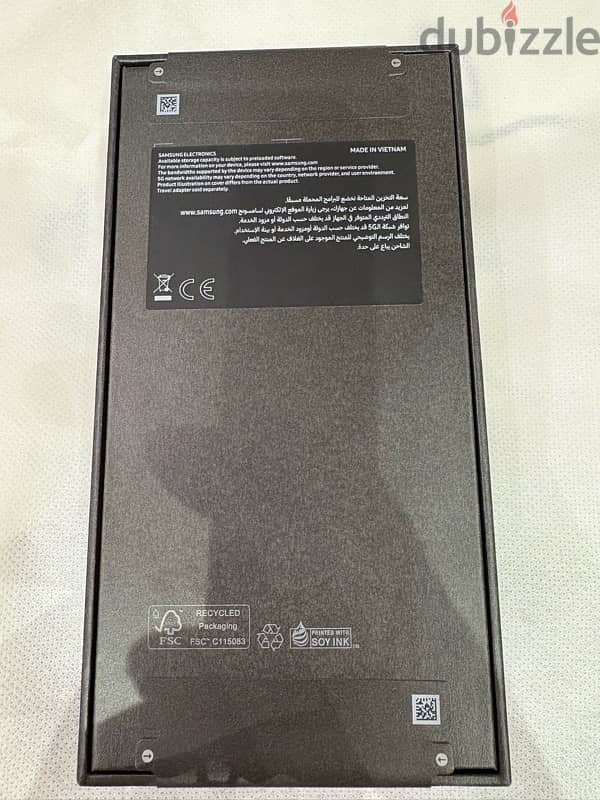 Samsung S25 Ultra 256/12 Middle East Black Titanium NEW SEALED 1