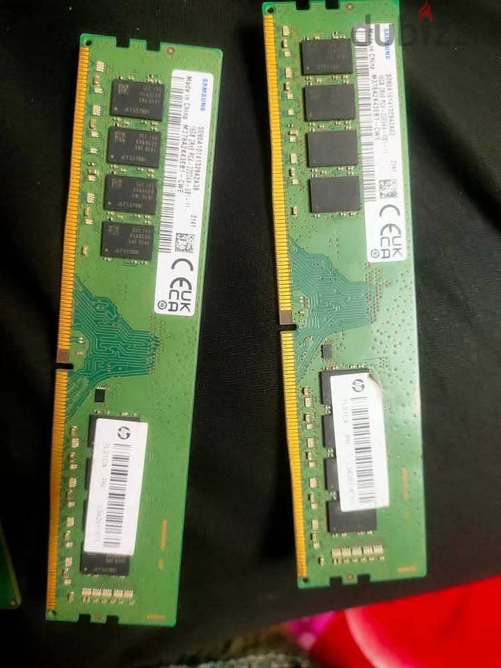 رامات كمبيوتر سامسونج ddr4 32 16x2 استعمال سنة للامانة 1