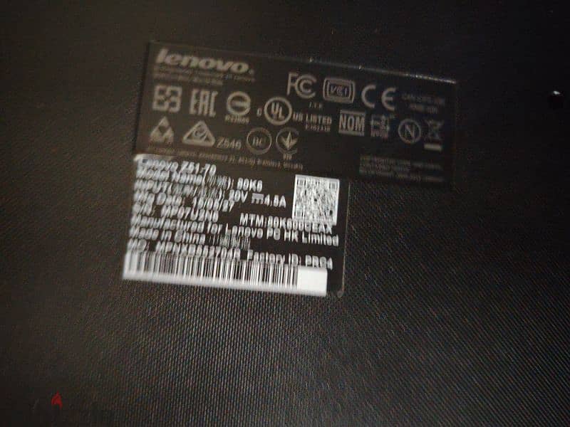 Lenovo core i7 5th generation 12