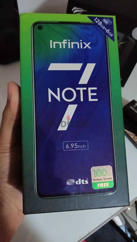 Infinix not 7 6