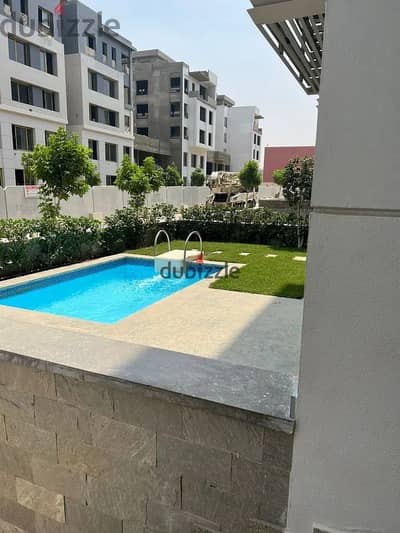 دوبلكس+private pool متشطب smart homeللبيع ف تريو جاردنزTrio Gardens