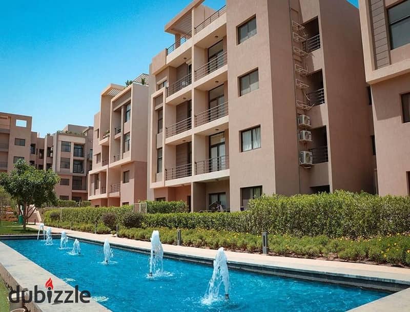 Penthouse with Super Lux finishing and air conditioning, ready for immediate move-in, with a large roof for sale in Al Marasem Fifth Square Compound, 0