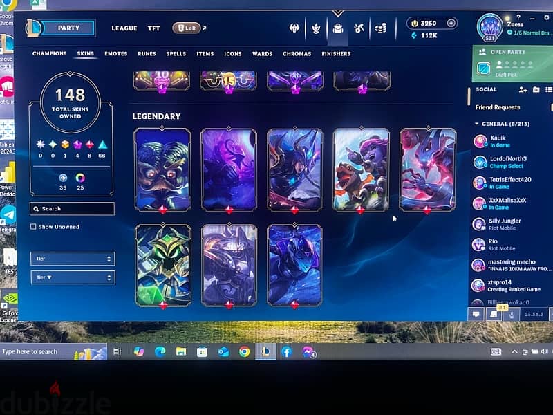 league of legends account 1