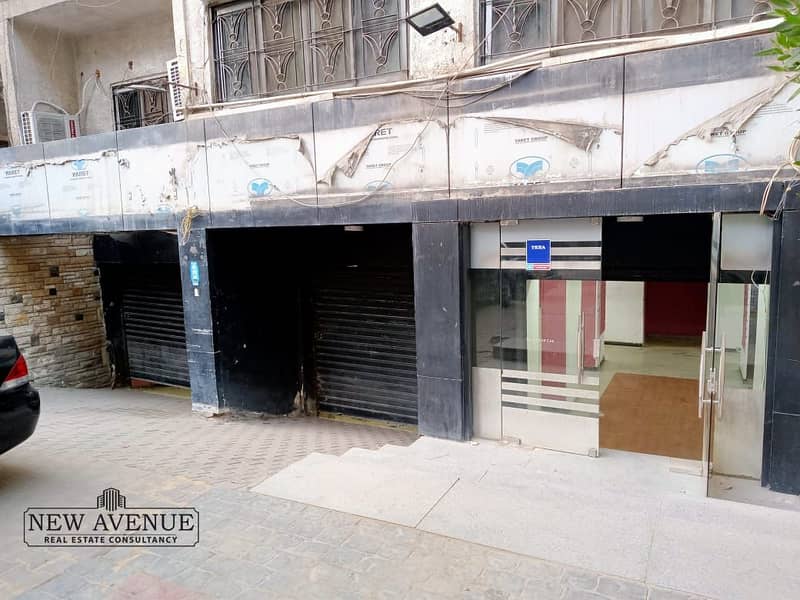 Fully Finished  Retail with AC’s  for sale in Nasr city 0