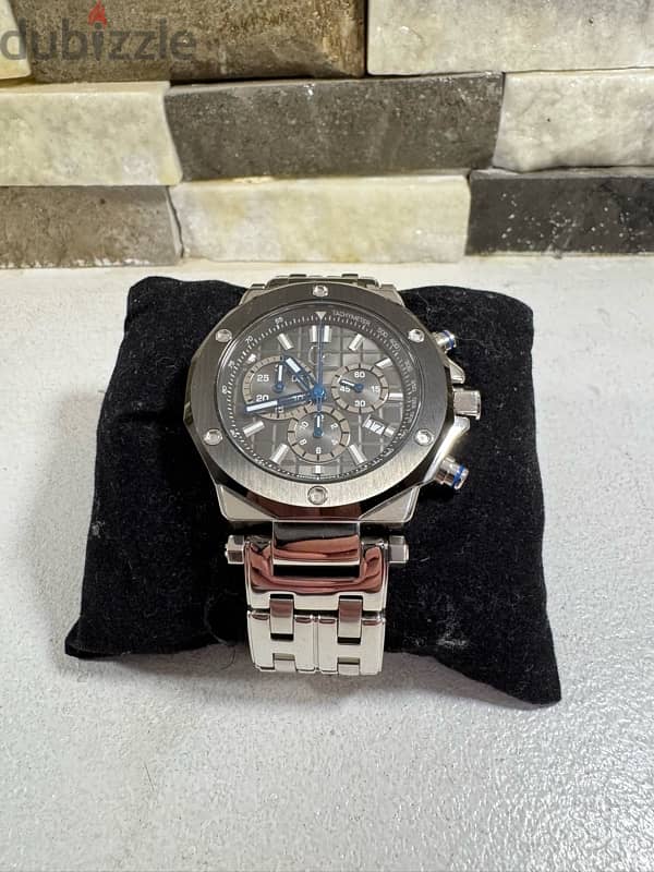 Guess Collection Steel Chronograph Watch 1