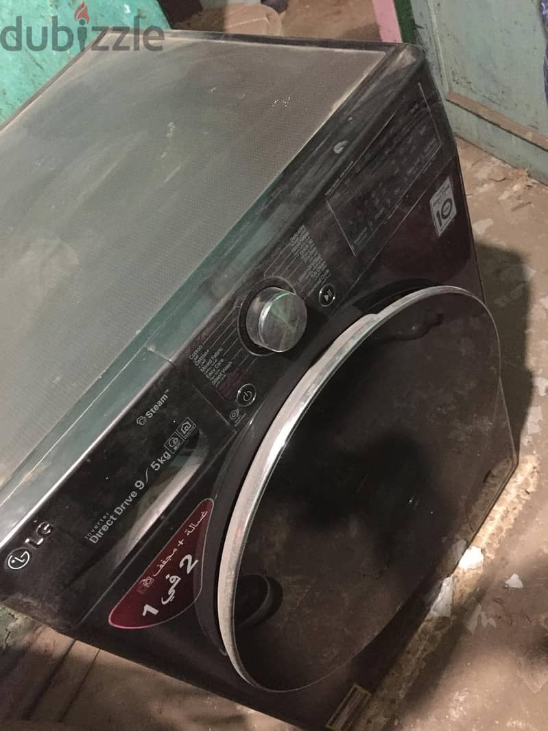 غساله ال جي 9 كيلو بمجفف 5 كيلو LG Vivace Washing Machine 9/5KG Dryer 2