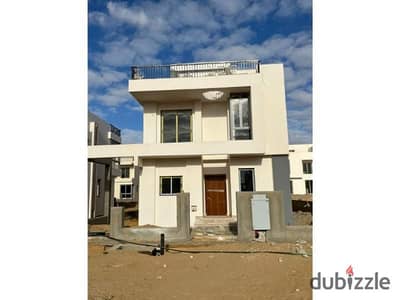 Twin House Semi Finished For sale in Lac Ville Compound - El Gabry