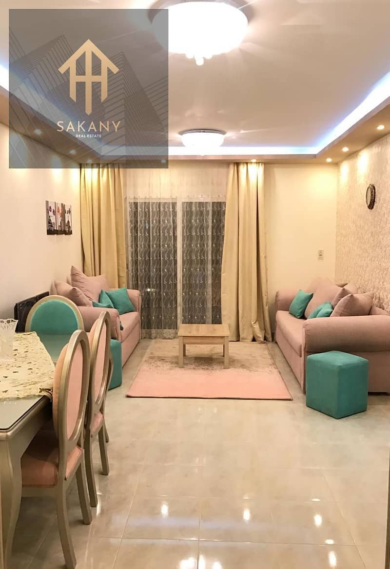 Furnished apartment for rent in Al-Rehab City, in a very prime location 0