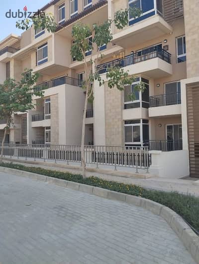 With a down payment of 568K and installments over 12 years, own a two-bedroom apartment + a 70m garden near Mirage Mall