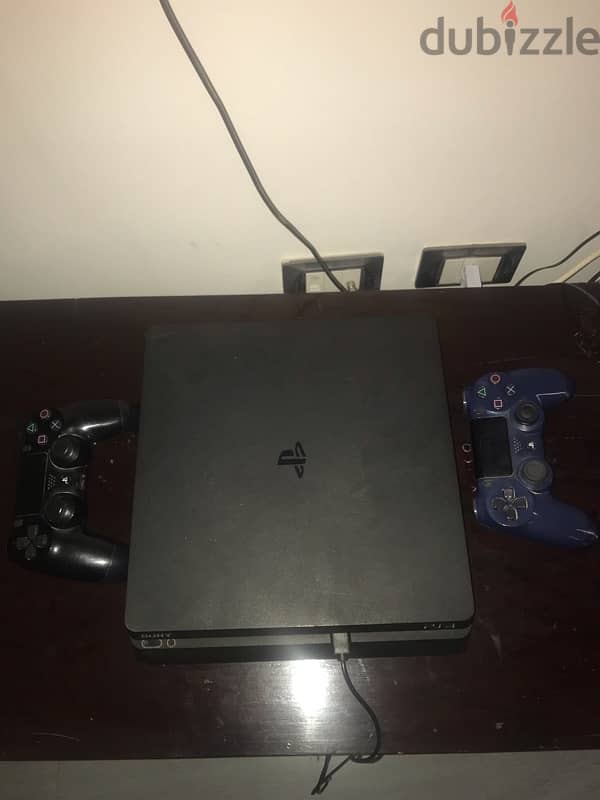 Play station 4 slim 500gb for sale with the box zeroooo 3