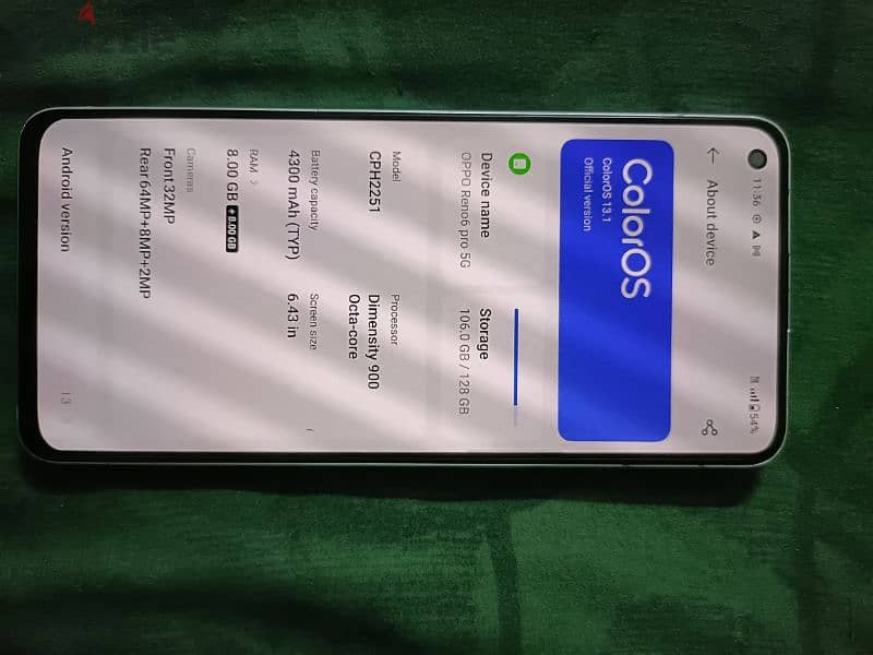 oppo reno 6 5g 0