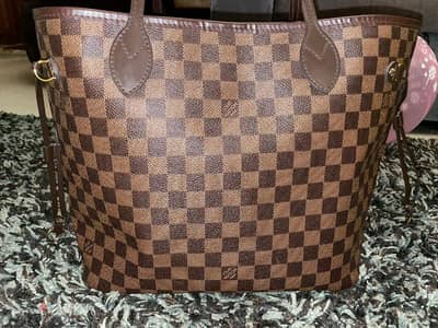 LV Louis vuitton Neverfull MM Handbag Original