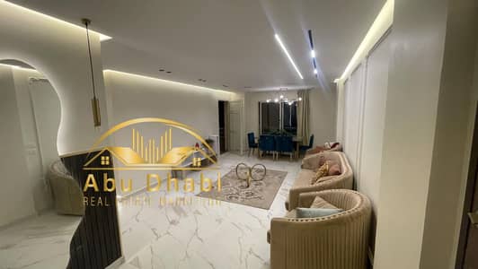 "At a very special price" 124 m apartment for sale in Madinaty, Phase 6 B6 "City Center", special ultra super deluxe finishes