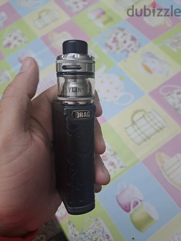 full kit drag with kylen mesh tank used like new without batteries 2