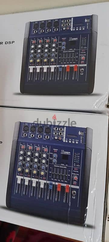 mini mixer ميكسر 4 channel