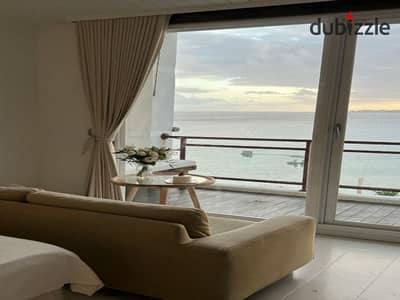 250 k, 62m super deluxe finished studio for sale in Ain Sokhna in AL GLALA AZURE with a great view