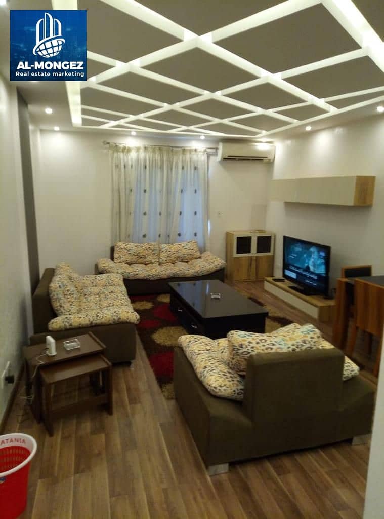 Distinctive 90 sqm apartment, one of the finest stages of Al-Rehab, fully finished, in Al-Rehab, First Settlement, New CairoFirst Settlement, New Cair 0