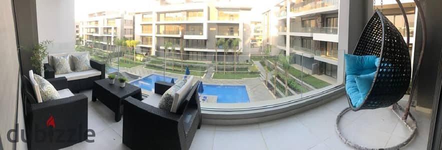 Best view Apartment 4rooms for Rent El Patio 7 new cairo